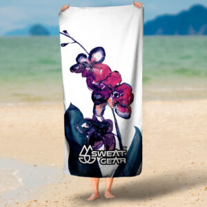 Orchid Beach Towel