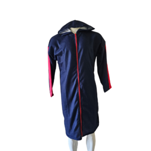 Kids Navy & Red Towel Parka